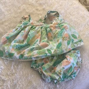 2 piece baby girl outfit